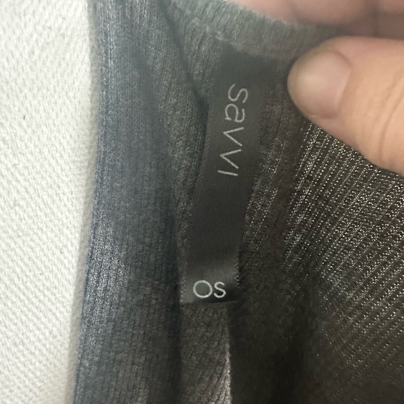 SAVVI Nina Ribbed Kimono OS - Picture 5 of 8